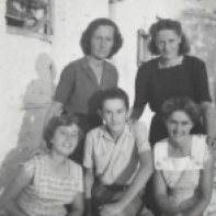 (clockwise from top left) Marta, Bardha, Kristina, Gjon, Celestina