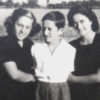 (from left) Celestina, Gjon, Kristina