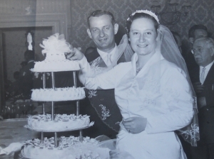 Wedding day 1957